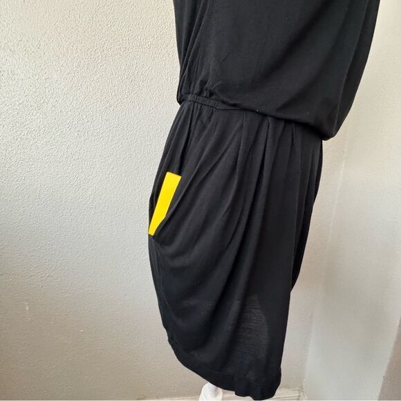 BCBG MaxAzria Black Dress Pockets Sleeveless SZ XXS - Picture 6 of 13